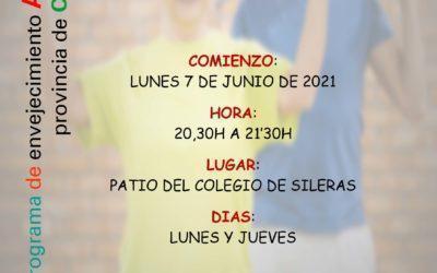 Almedinilla-Sileras: Taller de actividad física para Mayores