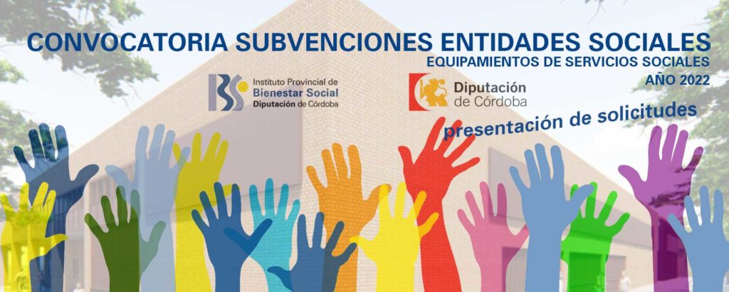 Subvenciones Equipamientos Servicios Sociales
