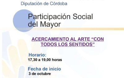 ACERCAMIENTO AL ARTE “CON TODOS LOS SENTIDOS”. Hornachuelos (Bembezar)
