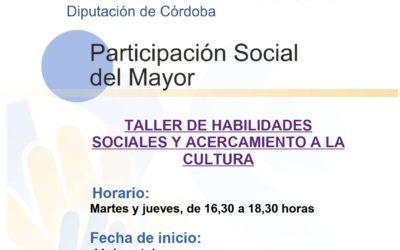 Taller de Habilidades Sociales y Acercamiento a la Cultura. Guadalcázar