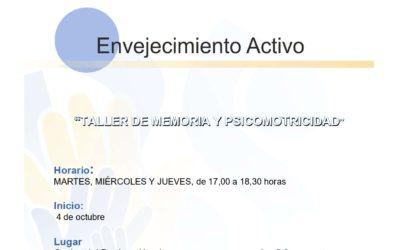 Taller de Memoria y Psicomotricidad. Posadas