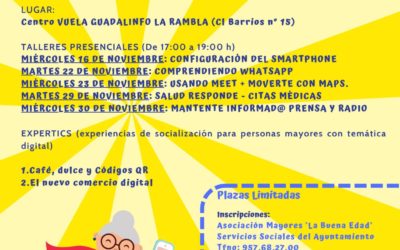 Curso de Alfabetización Digital para Mayores. La Rambla