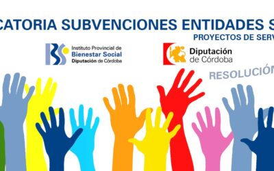 RESOLUCIÓN DEFINITIVA – Convocatoria de Subvenciónes en Régimen de Concurrencia Competitiva a Entidades Sociales para Proyectos Sociales 2023