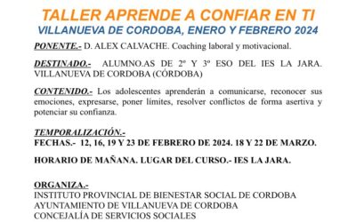 Taller Aprende a Confiar en ti